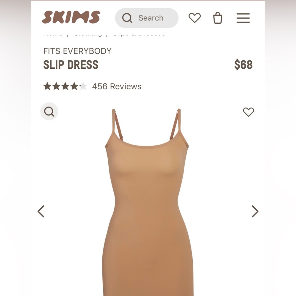 SKIMS Fits Everybody Slip dress